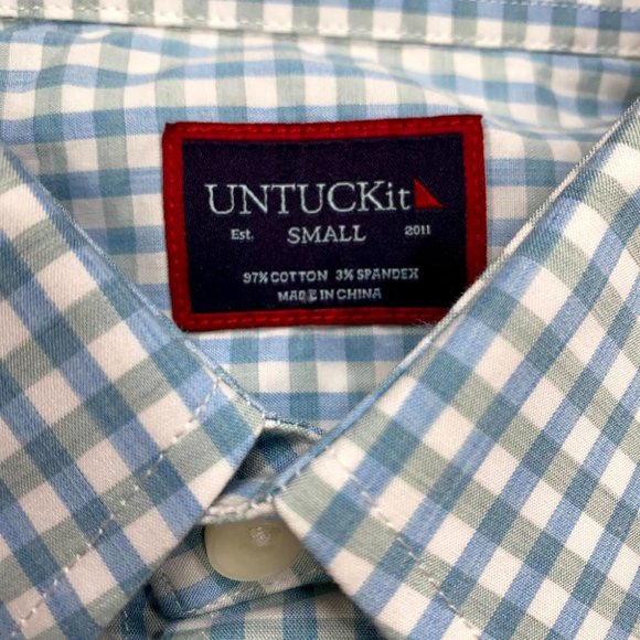 NEW UNTUCKit Roussillon Button Shirt - Picture 4 of 5